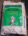 bagged pine bark nuggets