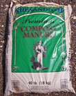 bagged composted manure